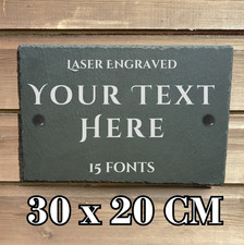 Personalised Slate Engraved