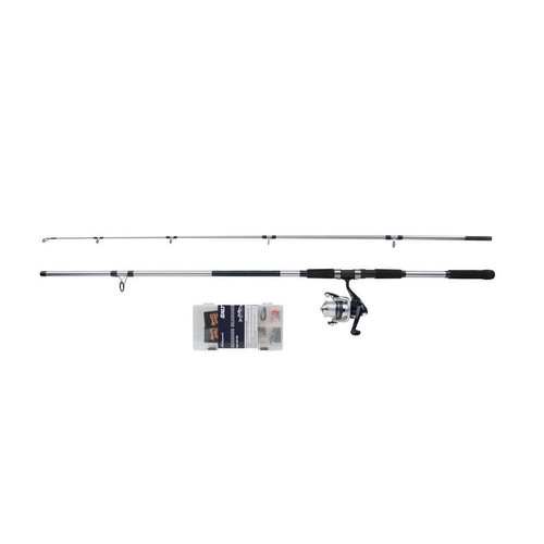 Salt seabass rod - reel, for