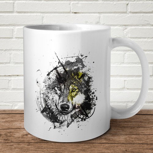 Wolf mug funny - wolf,