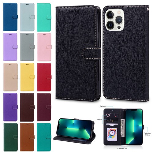 Flip candy leather wallet - leather,