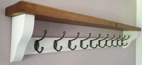 Coat rack shelf floating - rack+shelf,