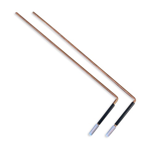 Copper dowsing diving rods - diving,