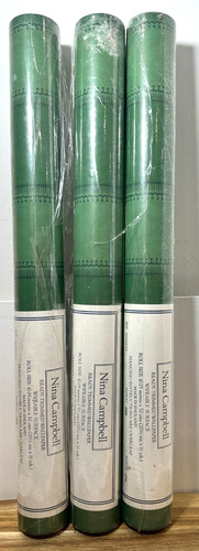 Nina campbell green wallpaper - campbell,