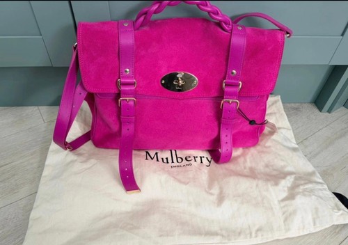 Mulberry oversize pink suede - mulberry,