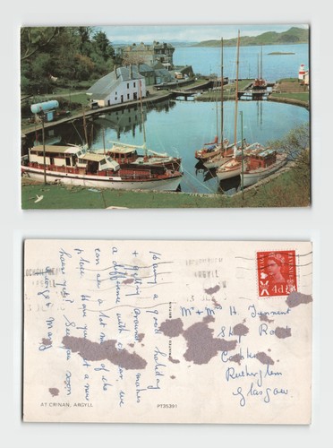 Postcard crinan argyll basin - -,