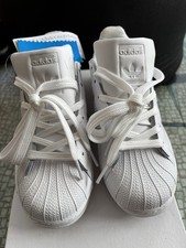 Adidas Superstar II Trainers Shell Toe White Ladies UK Size 4.5