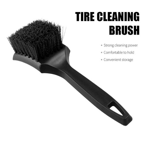 Car wheel tire rim scrub - wheel, brush
