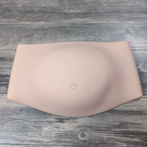 Silicone fake pregnant belly - pregnant,