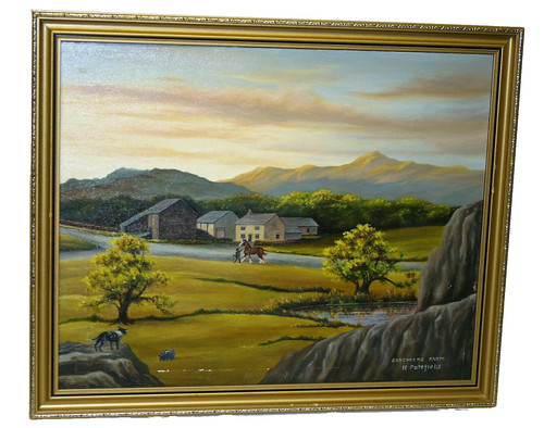 Vintage oil board - vintage,