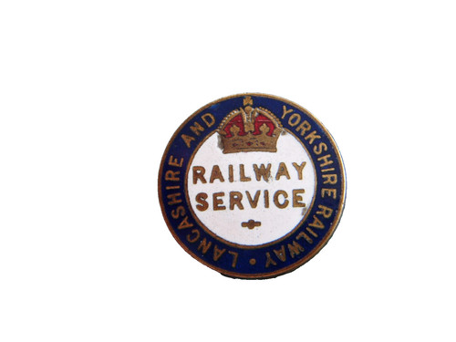 Ww1 railway service badge - ww1,