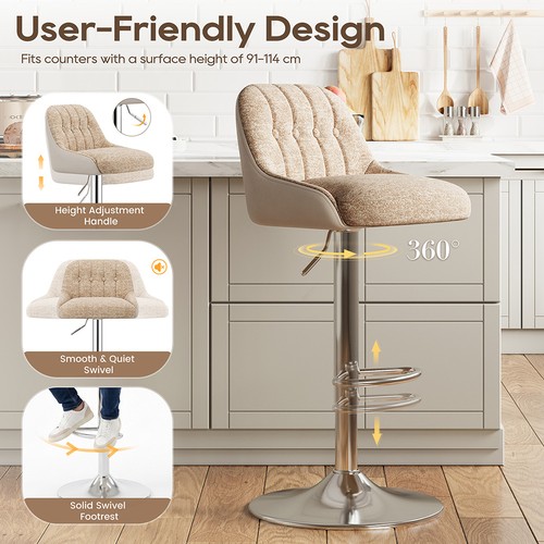 Bar stools set pu - bar, of