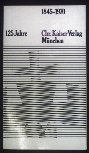 125 jahre chr kaiser - 125,