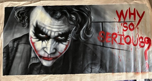 Large original pop art acrylic - pop,