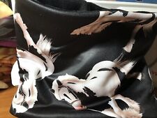 Handmade Luxury Triple Wall Fleece Snood, Cob Horse Print