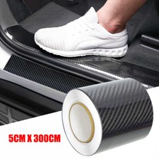 3m Car Sticker Scuff Plate Trim Accessories Carbon Fiber Door Sill Protector