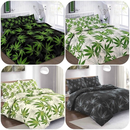 Cannabis duvet cover - cannabis,