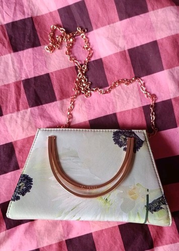 Ted baker cream floral satin - cream,