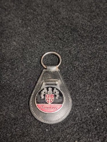 Vintage austin leather keyring - vintage,