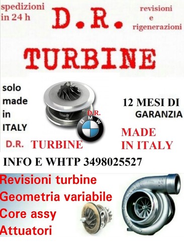 Turbo turbine coreassy for bmw - turbo,