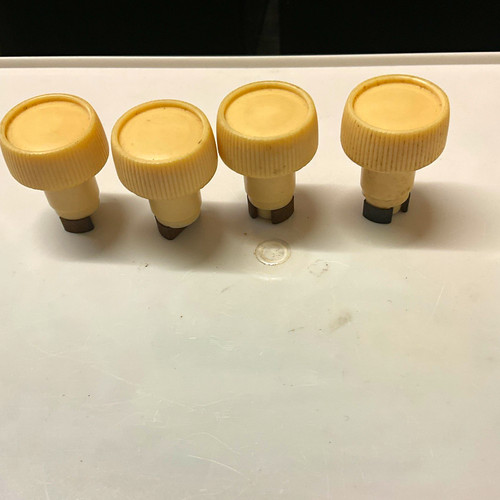 Vintage 1950s cream plastic - vintage,