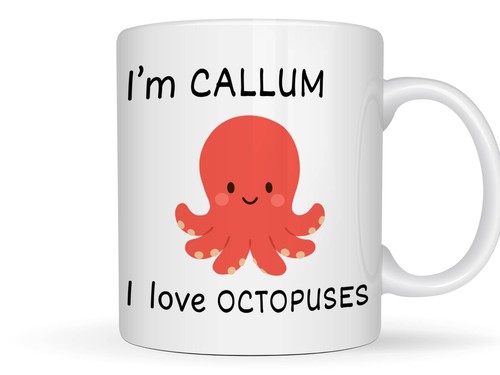 Octopus gift personalised - octopus,