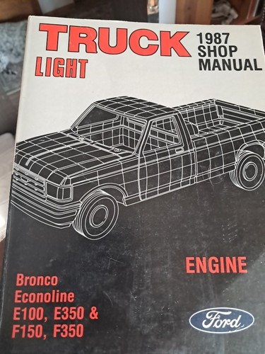 Vtg 1987 ford - ford, shop