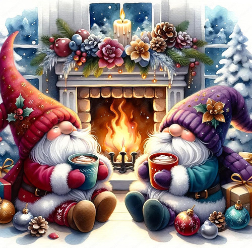 Christmas diamond painting - christmas,