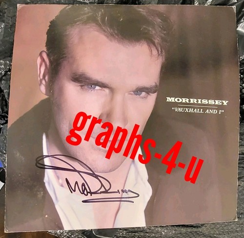 Morrissey signed the smiths - signed,