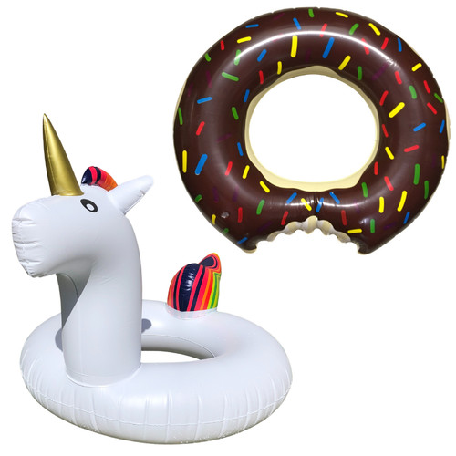 Inflatable swim ring 50cm 70cm - inflatable,