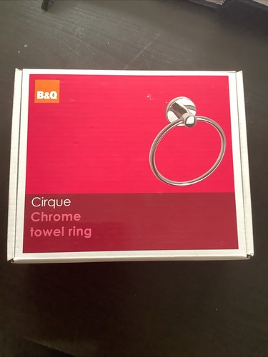 Chrome towel ring cirque q - ring,