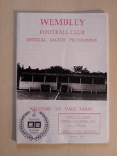 Wembley v Aveley, Isthmian