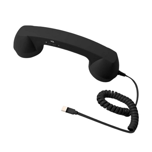 Retro telephone wired handset - retro,