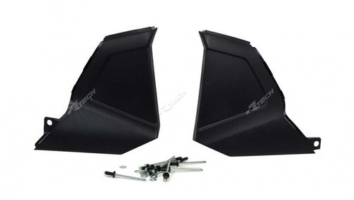 Tech black airbox covers - black,