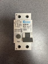 EUROPA 16 AMP CURVE B 6kA 30mA