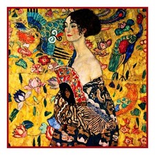 Art Nouveau Gustav Klimt Lady