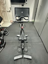 Peleton Plus Exercise Bike with Shoes And Weights