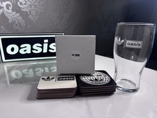 Oasis Adidas Pint Glass