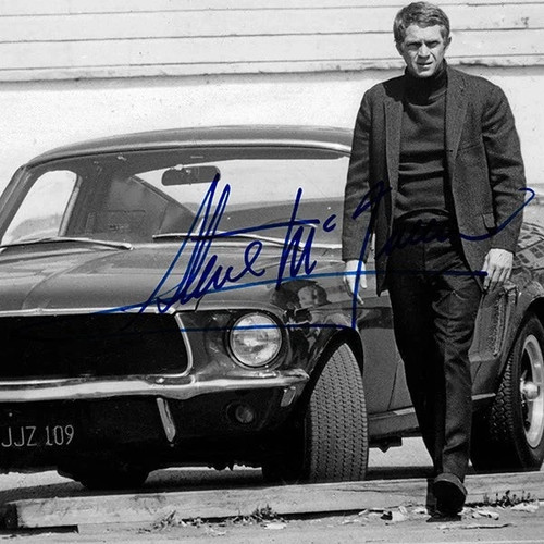 Steve mcqueen bullitt - mcqueen, 8.5x11