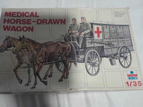 Medical horse drawn - drawn, wagon
