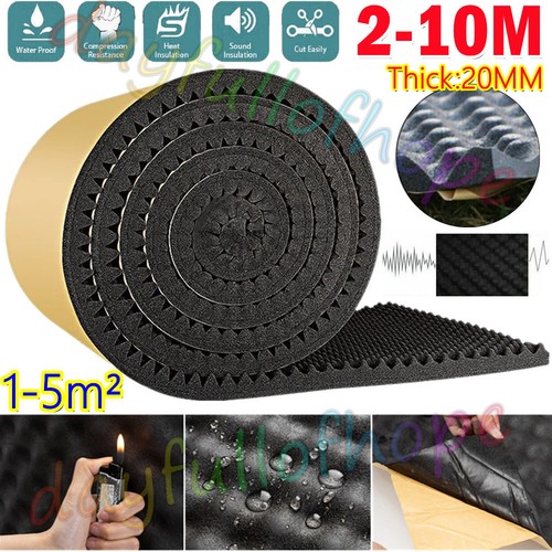 20mm acoustic foam mat - 20mm, 10m