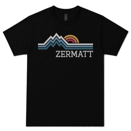 Zermatt retro logo - zermatt,