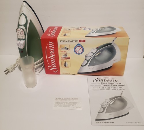 Sunbeam steam master iron - steam,