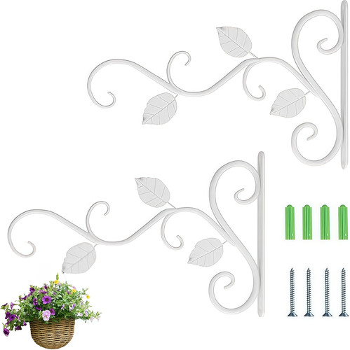 Packs white hanging basket - packs,