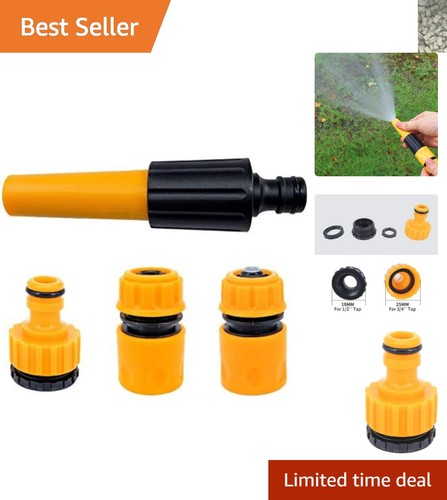 Garden hose connectors - set, of