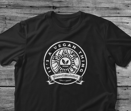 Vegan gift shirt s - t, a