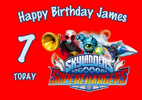 Skylanders superchargers cake - skylanders,