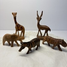 Hand-Carved Miniature Wooden