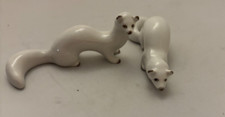 Pair Beautiful Lomonosov USSR Winter MInk