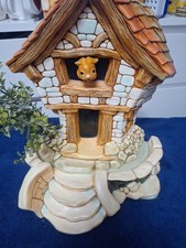 Pendelfin Large House In 2 Pieces With Foliage Very Good Condition