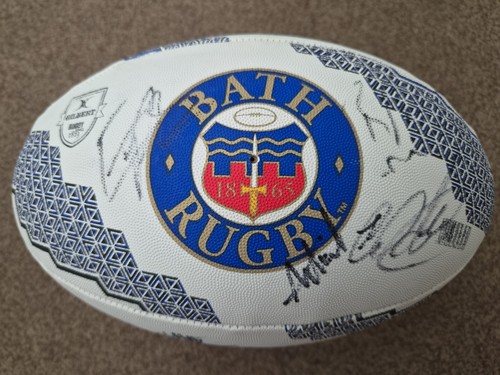 Bath rugby signed ball - bath,